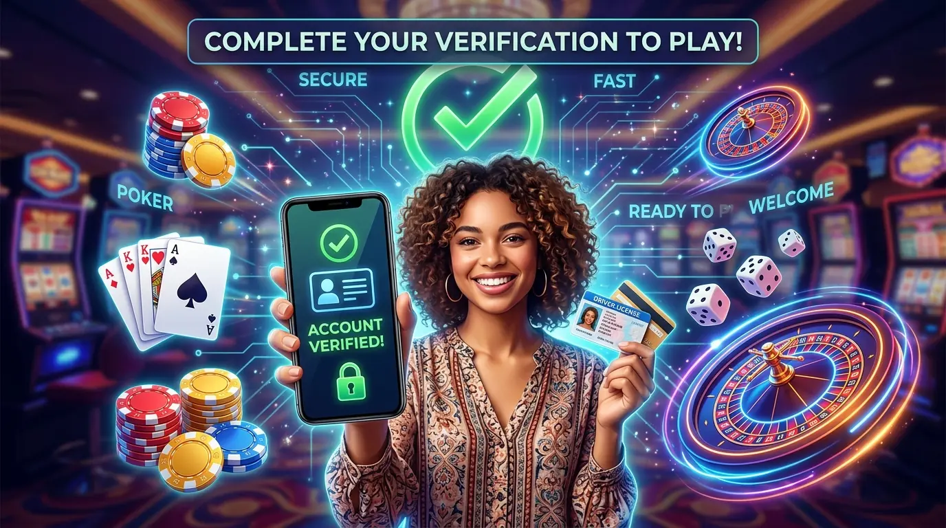 Verifiera konto hos Slots magic casino